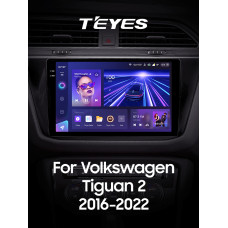 Android head unit Teyes CC3 4+64 Gb Volkswagen Tiguan 2 Mk 2016-2022 (B) 10" 2k