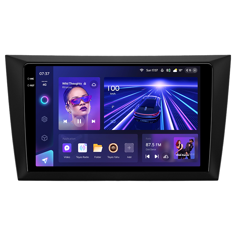 Android head unit Teyes CC3 4+32 Gb Volkswagen Golf 6 2008-2016 9" 2k