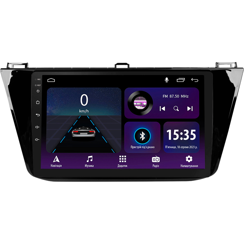 Android head unit SIGMA E10232 ANDROID 10 2+32 Gb Volkswagen Tiguan 2 Mk 2016-2022 (B) 10"