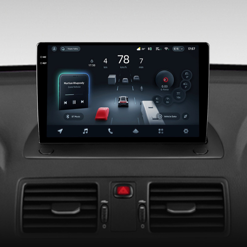 Android head unit Teyes CC4 Pro 12+256 Gb Volvo XC90 C (F1) 2002 - 2014 9" 2k (L1)