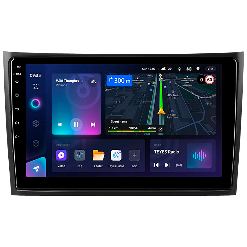 Odtwarzacz multimedialny Teyes CC3L 4+32 GB do Volvo XC90 C (F2) 2002–2014, 10