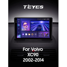 Android head unit Teyes CC3 4+32 Gb Volvo XC90 C (F1) 2002 - 2014 9" 2k (L1)