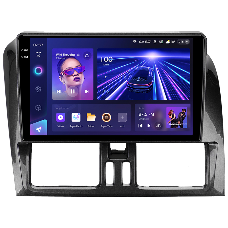 Android head unit Teyes CC3 4+64 Gb Volvo XC60 I 1 (B) 2013-2017 9" 2k (L2)