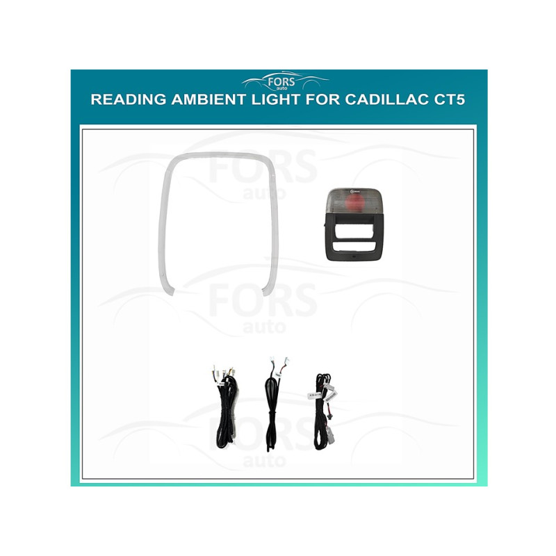 Ambient interior lighting FORS.auto for Cadillac CT5 (Reading Ambient Light)