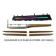 Ambient interior lighting FORS.auto for Toyota Highlander 2015-2021 (Peach Wood)-17 LEDs