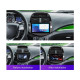 Android head unit FORS.auto FS 4 PRO (2K) for Chevrolet Spark/Beat/Daewoo Matiz (4+64Gb, 9", UV black) 2010-2014