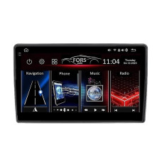 Android head unit FORS.auto FS 4 PRO (2K) for Chevrolet Cobalt/Equinox/HHR/Malibu (4+64Gb, 10") 2004-2012