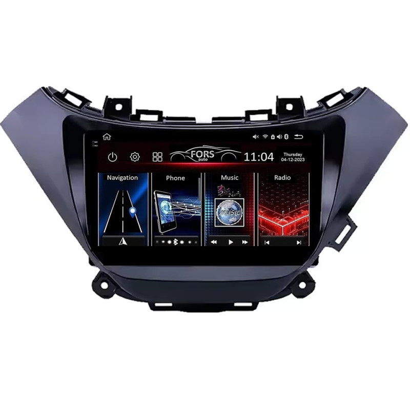 Android head unit FORS.auto FS 6 PRO MAX for Chevrolet Malibu (6+128Gb, 9") 2015-2018