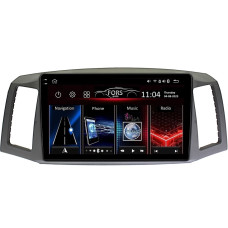 Android head unit FORS.auto FS 4 PRO (2K) for Jeep Grand Cherokee (4+64Gb, 10", LHD) 2004-2007