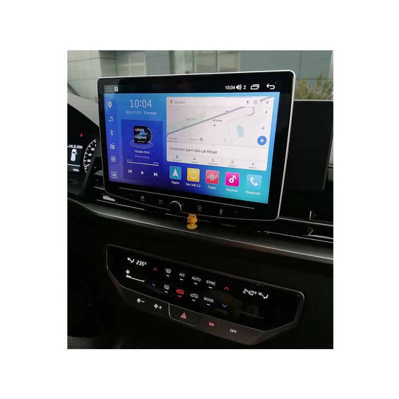 Android head unit FORS.auto FS 8 PRO MAX for KGM Grand Musso (8+256Gb, 10") 2023+