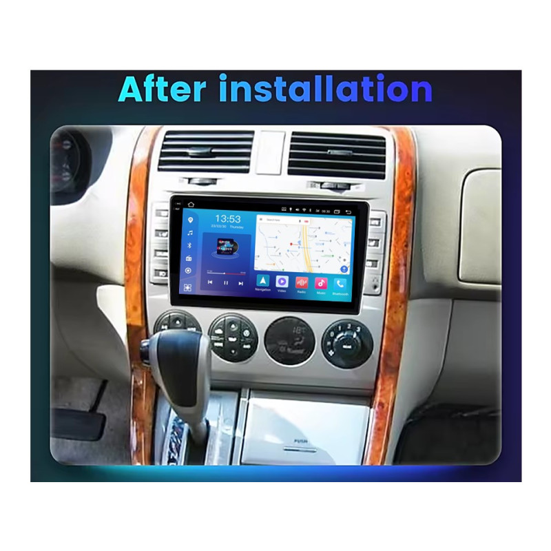 Android head unit FORS.auto FS 4 PRO (2K) for Kia Carnival (4+64Gb, 9") 2002-2006