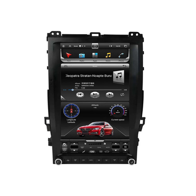 Android head unit FORS.auto TESLA for Lexus 470 (4+64Gb, 13.1") 2002-2009