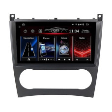Android head unit FORS.auto FS 4 PRO (2K) for Mercedes-Benz W203/W209/W169/W219/A160/C180 (4+64Gb, 9") 2004-2012