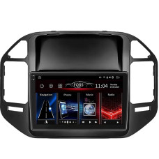 Android head unit FORS.auto FS 6 PRO MAX for Mitsubishi V73 Pajero (6+128Gb, 9") 2004-2011