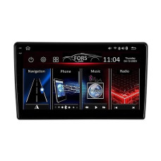 Android head unit FORS.auto FS 8 PRO MAX for Mitsubishi Outlander (8+256Gb, 9") 2002-2008