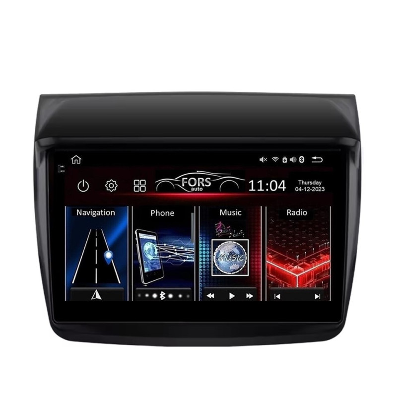 Magallanes de fábrica FORS.auto FS 8 PRO MAX para Mitsubishi Pajero Sport/L200 (8 + 256 GB, 9