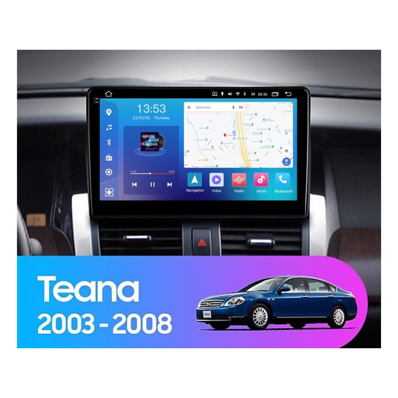 Magallán de fábrica FORS.auto FS 4 PRO (2K) para Nissan Teana (4+64Gb, 9