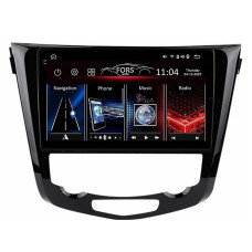 Android head unit FORS.auto FS 4 PRO (2K) for Nissan Qashqai/X-trail/Rogue (4+64Gb, 10", Auto AC) 2014-2018