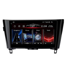 Android head unit FORS.auto FS 4 PRO (2K) for Nissan Qashqai/X-trail/Rogue (4+64Gb, 10") 2013-2018