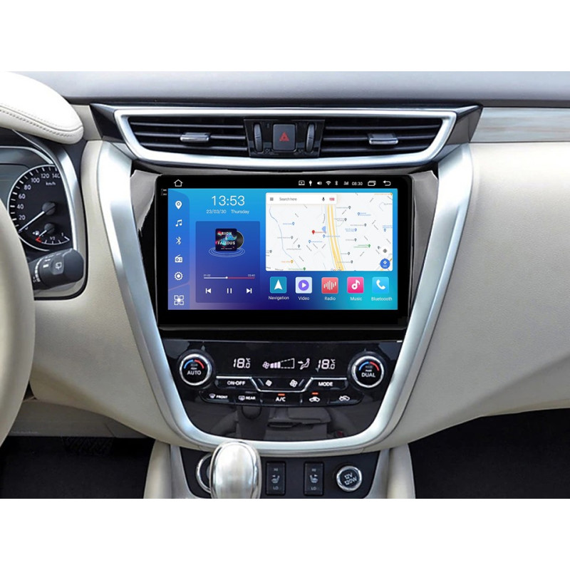 Android head unit FORS.auto FS 8 PRO MAX for Nissan Murano (8+256Gb, 10") 2015-2020