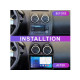 Android head unit FORS.auto FS 8 PRO MAX for Nissan Qashqai (8+256Gb, 9") 2008-2013
