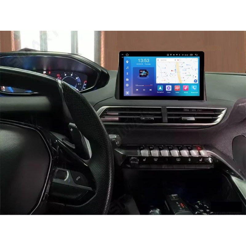 Android head unit FORS.auto FS 8 PRO MAX for Peugeot 4008/5008 (8+256Gb, 9") 2017+