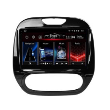 Android head unit FORS.auto FS 4 PRO (2K) for Renault Captur (4+64Gb, 9", Manual AC) 2016-2020