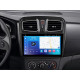 Android head unit FORS.auto FS 4 PRO (2K) for Renault Sandero/Logan (4+64Gb, 10") 2015-2018