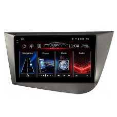 Android head unit FORS.auto FS 4 PRO (2K) for Seat Leon (4+64Gb, 9") 2005-2012