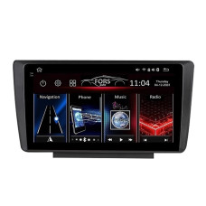 Magetófono de fábrica FORS.auto FS 4 PRO (2K) para Škoda Octavia (4 + 64 GB, 9