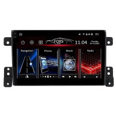 Android head unit FORS.auto FS 4 PRO (2K) for Suzuki Grand Vitara (4+64Gb, 9") 2005-2015