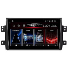 Android head unit FORS.auto FS 4 PRO (2K) for Suzuki SX4 (4+64Gb, 9") 2006-2012