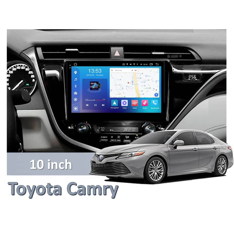 Android head unit FORS.auto FS 4 PRO (2K) for Toyota Camry (4+64Gb, 10") 2018+