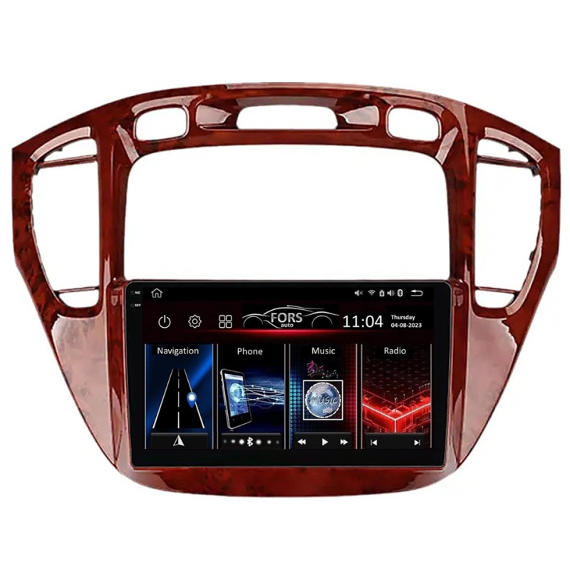 Stacja głośnikowa FORS.auto FS 6 PRO MAX dla Toyota Highlander (6+128GB, 9