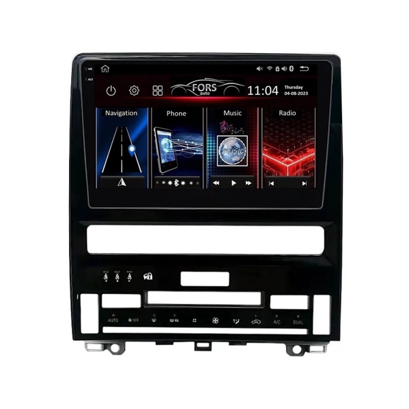 Android head unit FORS.auto FS 8 PRO MAX for Toyota Avalon (8+256Gb, 10") 2018+