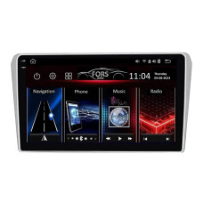 Android head unit FORS.auto FS 6 PRO MAX for Toyota Avensis (6+128Gb, 9", silver) 2002-2008