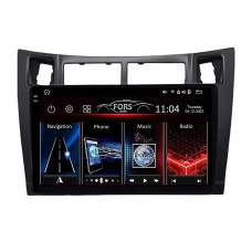Magnetófono de fábrica FORS.auto FS 6 PRO MAX para Toyota Yaris/Vitz/Platz (6+128Gb, 9