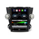 Android head unit FORS.auto TESLA for Toyota Highlander (4+32Gb, 12.1") 2008-2014