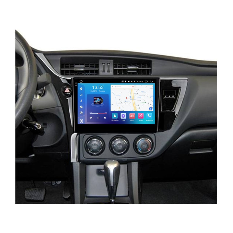 Android head unit FORS.auto FS 6 PRO MAX for Toyota Corolla (6+128Gb, 10") 2017-2019