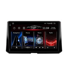 Android head unit FORS.auto FS 8 PRO MAX for Toyota Corolla/Auris (8+256Gb, 10") 2018-2019