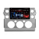 Android head unit FORS.auto FS 8 PRO MAX for Toyota FJ Cruiser (8+256Gb, 9", silver) 2006-2020