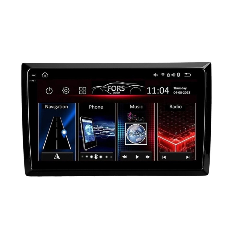 Android head unit FORS.auto FS 8 PRO MAX for Volkswagen Beetle (8+256Gb, 9") 2012-2018