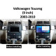 Android head unit FORS.auto FS 8 PRO MAX for Volkswagen Touareg (8+256Gb, 9") 2003-2010