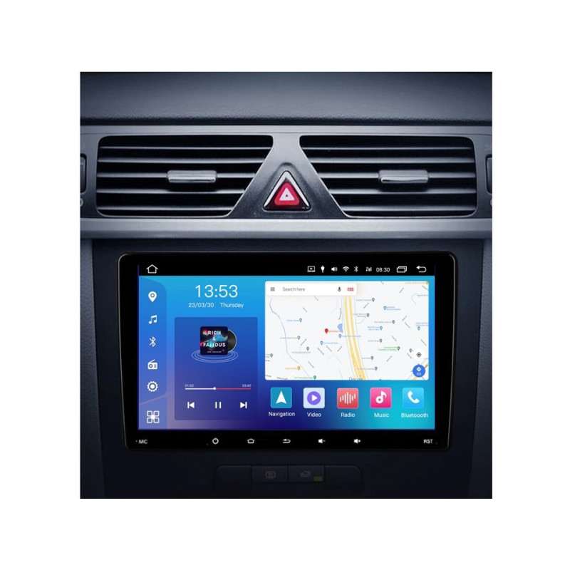 Uniwersalne Radio android FORS.auto do Volkswagena 4 PRO-9 (9