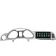 Android head unit FORS.auto for Audi A6/S6/RS6 MMI-3G (8+64Gb, 8.8") 2010-2011