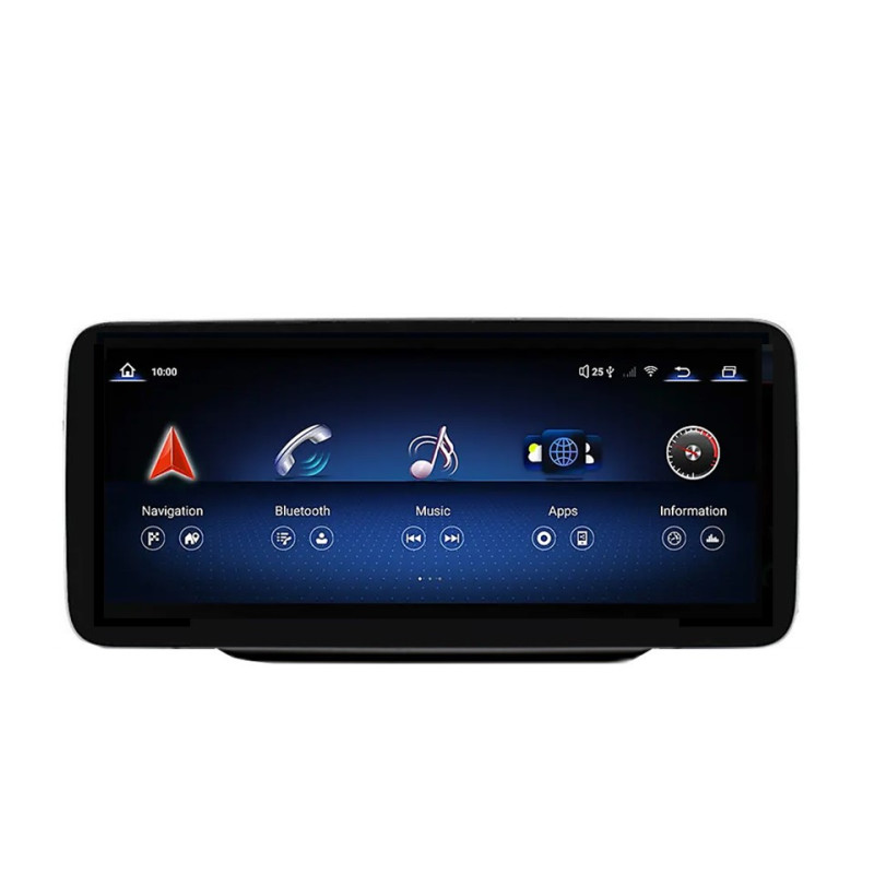 Android head unit FORS.auto for Mercedes-Benz GLC/C/V/X/-Class NTG 5.0 (W205/W446) (4+32Gb, 12.3") 2015-2018