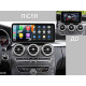 Android head unit FORS.auto for Mercedes-Benz C/GLC-Class NTG 5.5 (W205) (8+64Gb, 12.3") 2019-2020