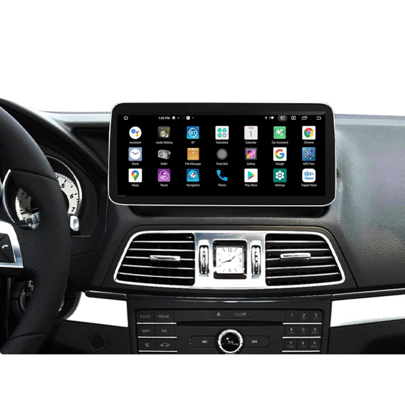 Stereo magnetyczna FORS.auto dla Mercedes-Benz E-Klasy NTG 5.0 (C207/A207/W207) (8+64GB, 10,25