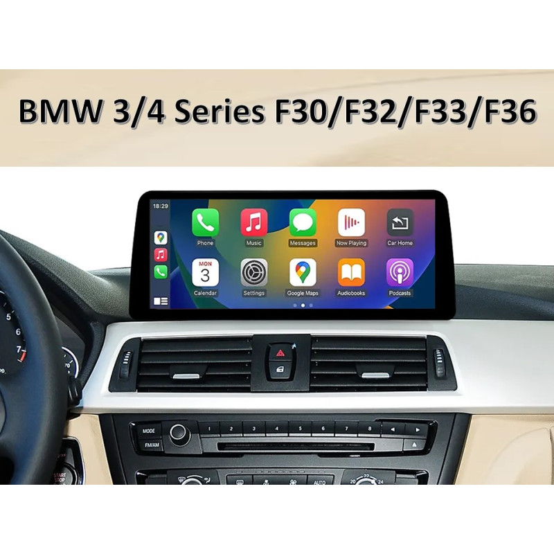 Stacja głośnikowa FORS.auto dla BMW 3/4 Series F30/F32/F33/F36 EVO (4+32GB, 10,25
