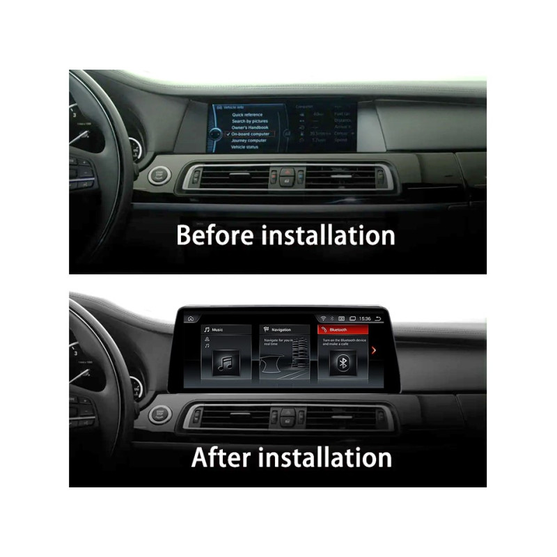 Android head unit FORS.auto for BMW 7 Series F01/F02/F03 CIC (4+32Gb, 10.25") 2013-2015